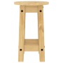 Taburetes altos de cocina 2 uds madera maciza de pino de vidaXL, muebles para cocinas y comedores - Ref: Foro24-4005699, Prec...