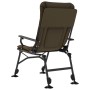Silla de pesca con reposabrazos plegable taupe de vidaXL, Sillas de jardín - Ref: Foro24-4006419, Precio: 147,63 €, Descuento: %