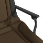 Silla de pesca con reposabrazos plegable taupe de vidaXL, Sillas de jardín - Ref: Foro24-4006419, Precio: 147,63 €, Descuento: %