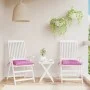 Cojines para silla 2 unidades tela rosa 40x40x7 cm de vidaXL, Cojines para sillas y sofás - Ref: Foro24-361501, Precio: 24,10...