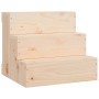 Escalera para mascotas madera maciza de pino 40x37,5x35 cm de vidaXL, Escalones y rampas para mascotas - Ref: Foro24-822461, ...