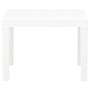 Bancos de jardín 2 unidades plástico blanco de vidaXL, Bancos de jardín - Ref: Foro24-48780, Precio: 65,62 €, Descuento: %