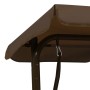 Banco balancín para niños tela marrón 115x75x110 cm de vidaXL, Balancines de jardín - Ref: Foro24-48097, Precio: 122,19 €, De...