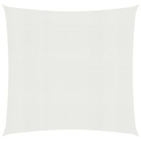 Toldo de vela blanco HDPE 160 g/m² 6x6 m de vidaXL, Sombrillas - Ref: Foro24-311224, Precio: 72,09 €, Descuento: %