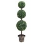 Planta de boj artificial forma de bola con maceta verde 118 cm de vidaXL, Flora artificial - Ref: Foro24-336511, Precio: 113,...