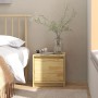 Mesita de noche madera maciza de pino 40x30,5x40 cm de vidaXL, Mesitas de noche - Ref: Foro24-808113, Precio: 35,53 €, Descue...