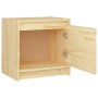 Mesita de noche madera maciza de pino 40x30,5x40 cm de vidaXL, Mesitas de noche - Ref: Foro24-808113, Precio: 35,53 €, Descue...