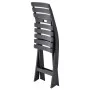 Sillas de jardín plegables 2 unidades plástico gris antracita de vidaXL, Sillas de jardín - Ref: Foro24-48787, Precio: 69,35 ...