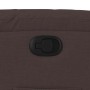 Sillón reclinable elevable tela marrón oscuro de vidaXL, Sillones - Ref: Foro24-3204985, Precio: 303,58 €, Descuento: %