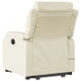 Sillón reclinable de masaje de pie cuero artificial color crema de vidaXL, Sillones - Ref: Foro24-3205050, Precio: 319,20 €, ...