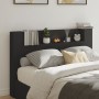 Cabecero de cama con luz LED negro 160x16,5x103,5 cm de vidaXL, Cabeceros y pies de cama - Ref: Foro24-839253, Precio: 103,32...