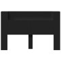 Cabecero de cama con luz LED negro 160x16,5x103,5 cm de vidaXL, Cabeceros y pies de cama - Ref: Foro24-839253, Precio: 103,32...
