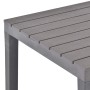 Mesa de jardín de plástico color moca 78x78x72 cm de vidaXL, Mesas de jardín - Ref: Foro24-48785, Precio: 111,47 €, Descuento: %