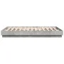 Engineered wood bed frame in concrete gray, 150x200cm. by vidaXL, Beds and slatted bases - Ref: Foro24-3209852, Price: 127,28...