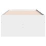Tumbona con cajones madera de ingeniería blanco 90x190 cm de vidaXL, Camas y somieres - Ref: Foro24-3280881, Precio: 230,70 €...