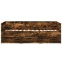 Tumbona con cajones madera ingeniería roble ahumado 75x190 cm de vidaXL, Camas y somieres - Ref: Foro24-3280836, Precio: 148,...