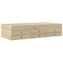 Tumbona con cajones madera ingeniería roble Sonoma 90x190 cm de vidaXL, Camas y somieres - Ref: Foro24-3280883, Precio: 165,6...