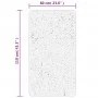 Alfombra de pelo corto OVIEDO gris antracita 60x110 cm de vidaXL, Alfombras - Ref: Foro24-375462, Precio: 24,54 €, Descuento: %