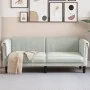 Zweiplätziges Sofa aus hellgrauem Samt von vidaXL, Sofas - Ref: Foro24-372575, Preis: 247,76 €, Rabatt: %