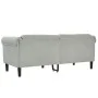 Sofá de 2 plazas terciopelo gris claro by vidaXL, Sofas - Ref: Foro24-372575, Price: 247,76 €, Discount: %