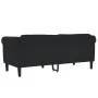 Zweiplätziges Samtsofa in Schwarz von vidaXL, Sofas - Ref: Foro24-372580, Preis: 210,75 €, Rabatt: %