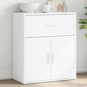 Aparador de madera de ingeniería blanco 60x31x70 cm de vidaXL, Aparadores - Ref: Foro24-840464, Precio: 77,17 €, Descuento: %