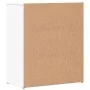 Aparador de madera de ingeniería blanco 60x31x70 cm de vidaXL, Aparadores - Ref: Foro24-840464, Precio: 72,60 €, Descuento: %
