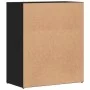 Aparador de madera de ingeniería negro 60x31x70 cm de vidaXL, Aparadores - Ref: Foro24-840458, Precio: 76,48 €, Descuento: %