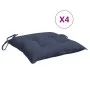 Cojines para silla 4 uds tela Oxford azul marino 50x50x7 cm de vidaXL, Cojines para sillas y sofás - Ref: Foro24-378916, Prec...