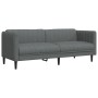 Juego de sofás 2 piezas tela gris oscuro de vidaXL, Sofás - Ref: Foro24-3209239, Precio: 491,62 €, Descuento: %