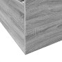 Cama con cajones madera ingeniería gris Sonoma 180x200 cm de vidaXL, Camas y somieres - Ref: Foro24-3280277, Precio: 164,89 €...
