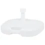 Base de sombrilla rellenable arena/agua plástico blanco 16 L de vidaXL, Bases para sombrillas - Ref: Foro24-48773, Precio: 25...