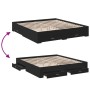 Estructura cama con cajones madera ingeniería negra 180x200 cm de vidaXL, Camas y somieres - Ref: Foro24-3280364, Precio: 186...