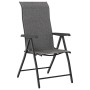 Sillas de jardín plegables 2 unidades ratán sintético gris de vidaXL, Sillas de jardín - Ref: Foro24-4007140, Precio: 132,31 ...
