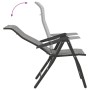 Sillas de jardín plegables 2 unidades ratán sintético gris de vidaXL, Sillas de jardín - Ref: Foro24-4007140, Precio: 132,31 ...