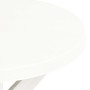Mesa bistro blanca plástico Ø70 cm de vidaXL, Mesas de jardín - Ref: Foro24-48796, Precio: 51,72 €, Descuento: %