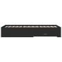 Cama con cajones madera de ingeniería negra 75x190 cm de vidaXL, Camas y somieres - Ref: Foro24-3280441, Precio: 108,72 €, De...