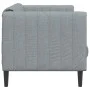 Sofá de 2 plazas tela gris claro de vidaXL, Sofás - Ref: Foro24-372604, Precio: 223,11 €, Descuento: %