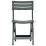 Folding garden chair 2 units green plastic by vidaXL, Garden chairs - Ref: Foro24-48789, Price: 65,62 €, Discount: %