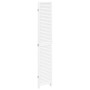 Biombo separador de 3 paneles madera maciza Paulownia blanco de vidaXL, Divisores de ambientes - Ref: Foro24-358832, Precio: ...