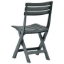 Silla de jardín plegable 2 unidades plástico verde de vidaXL, Sillas de jardín - Ref: Foro24-48789, Precio: 63,96 €, Descuent...