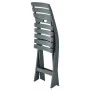 Folding garden chair 2 units green plastic by vidaXL, Garden chairs - Ref: Foro24-48789, Price: 65,62 €, Discount: %