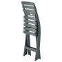 Silla de jardín plegable 2 unidades plástico verde de vidaXL, Sillas de jardín - Ref: Foro24-48789, Precio: 63,96 €, Descuent...