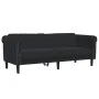 Zweiteiliges Samt-Sofa-Set in Schwarz von vidaXL, Sofas - Ref: Foro24-3209224, Preis: 465,17 €, Rabatt: %