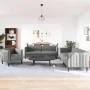 Dreiteiliges dunkelgraues Stoffsofaset von vidaXL, Sofas - Ref: Foro24-3209230, Preis: 613,43 €, Rabatt: %