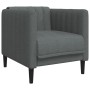 Juego de sofás 3 piezas tela gris oscuro de vidaXL, Sofás - Ref: Foro24-3209230, Precio: 661,94 €, Descuento: %