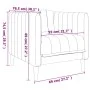 Dreiteiliges dunkelgraues Stoffsofaset von vidaXL, Sofas - Ref: Foro24-3209230, Preis: 613,43 €, Rabatt: %