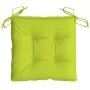 Cojines de palets de jardín 4 uds tela Oxford verde 50x50x7 cm de vidaXL, Cojines para sillas y sofás - Ref: Foro24-361541, P...