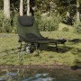 Tumbona de pesca con patas para barro ajustable plegable verde de vidaXL, Camas para exteriores - Ref: Foro24-4006422, Precio...