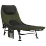 Tumbona de pesca con patas para barro ajustable plegable verde de vidaXL, Camas para exteriores - Ref: Foro24-4006422, Precio...